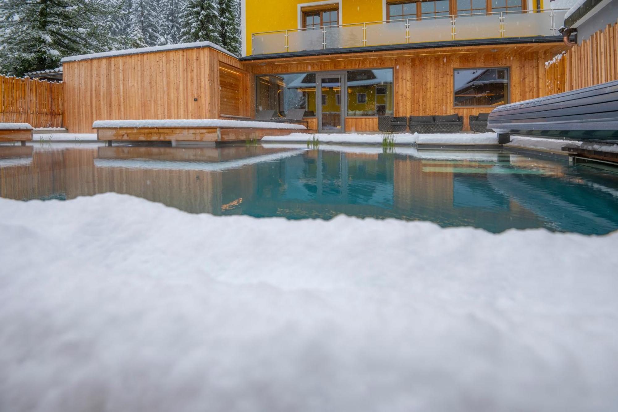 Alpinspa Zur Post Apartment - Bergbahn Von 16 Mai Bis November 2025 Inklusive 巴德加斯坦 外观 照片