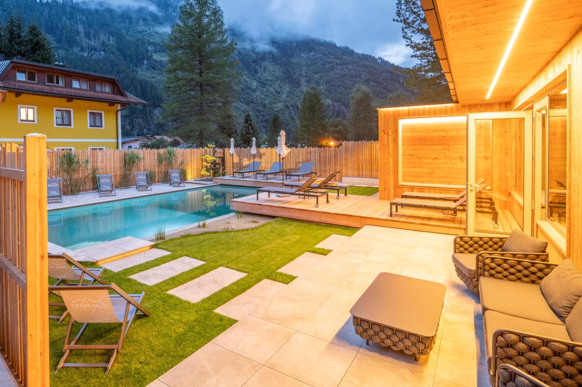 Alpinspa Zur Post Apartment - Bergbahn Von 16 Mai Bis November 2025 Inklusive 巴德加斯坦 外观 照片